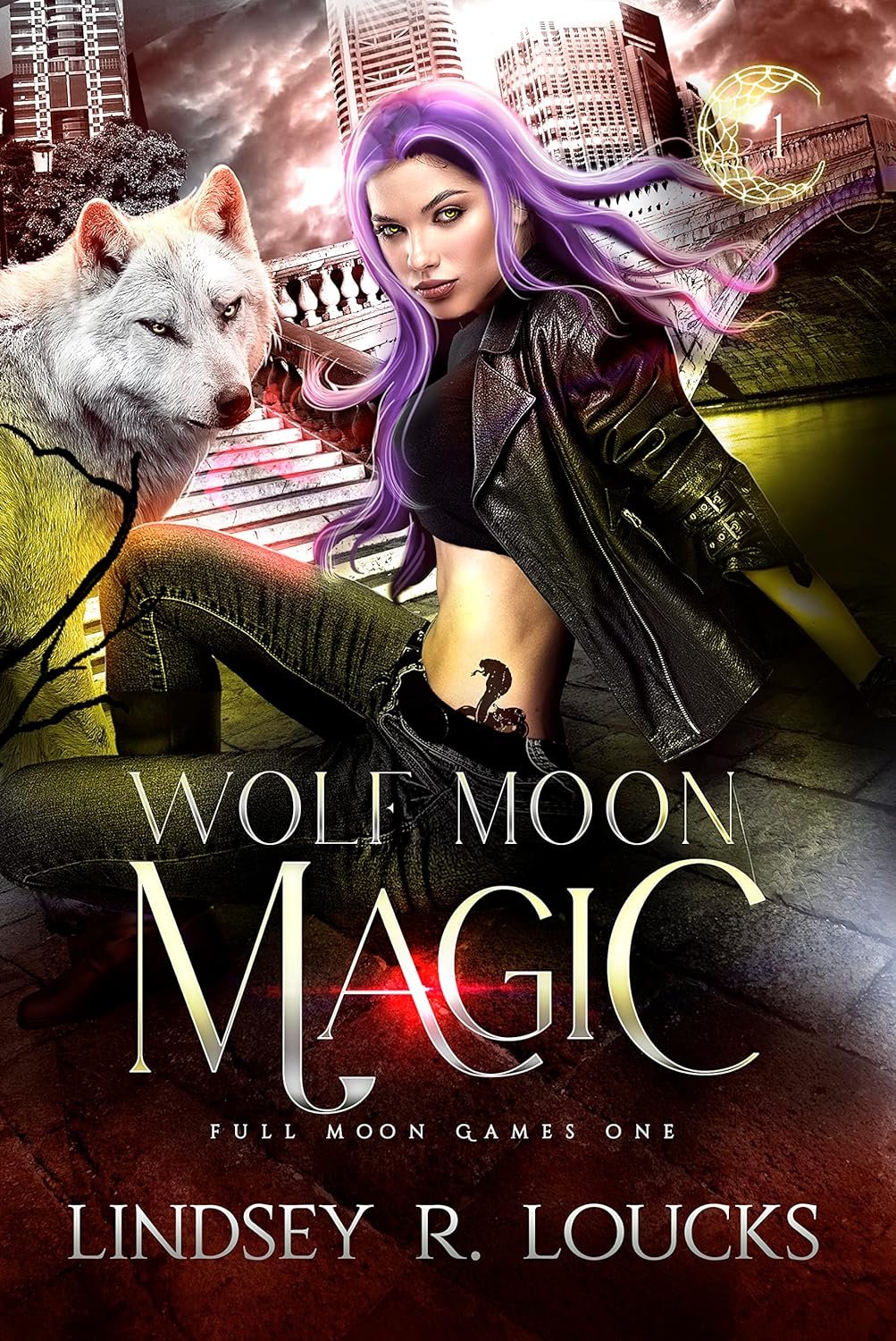 Cover for Wolf Moon Magic (Full Moon Games Book 1)