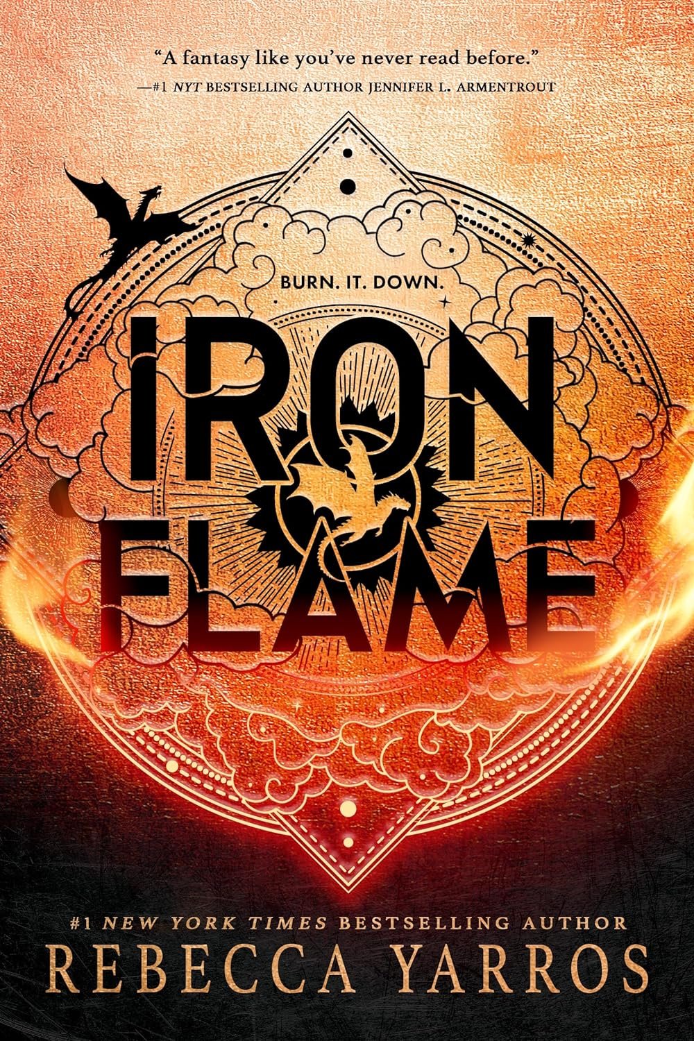 Cover for Iron Flame (The Empyrean Book 2)