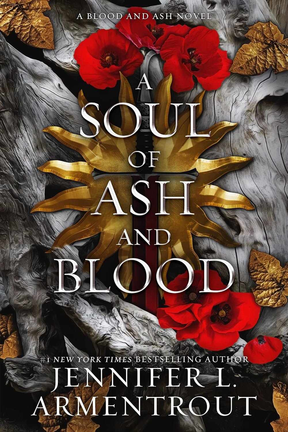 Cover for A Soul of Ash and Blood (Blood and Ash Series Book 5)